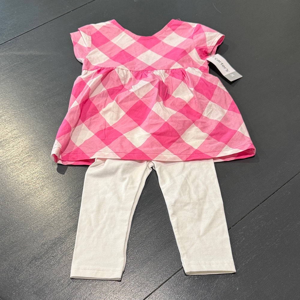 Carters Top and Legging Set -2T